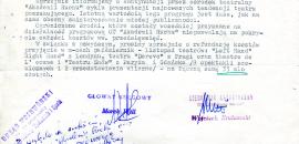List Wojciecha Krukowskiego do Dyrektora Departamentu Teatru MKiS Andrzeja Ziębińskiego