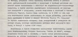 Sprawozdanie z działalności zagranicznej Teatru 77 w roku 1988 s.3