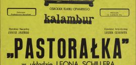 Afisz "Pastorałka" OTO Kalambur