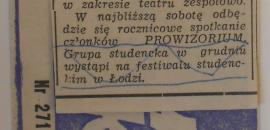 ba., "Prowizorium", "Kurier Lubelski" 1972