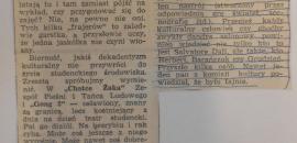 ba., "Oblicza studenckiej kultury", "Słowo Powszechne" 1974