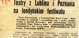 ba., "Teatry z Lublina i Poznania...", "Kurier lubelski", 1981, nr 149  